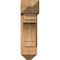 Ekena Millwork Merced Arts and Crafts Smooth Bracket w/ Offset Brace, Western Red Cedar, 7 1/2"W x 22"D x 26"H BKT0806X22X26MRC03SWR - alternate 2